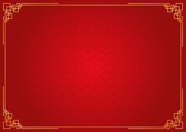 中国风底纹边框