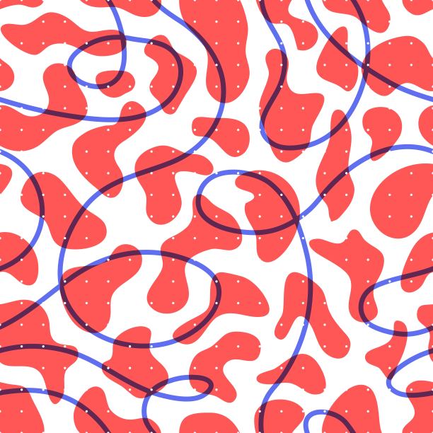 矢量弯曲杂点肌理纹