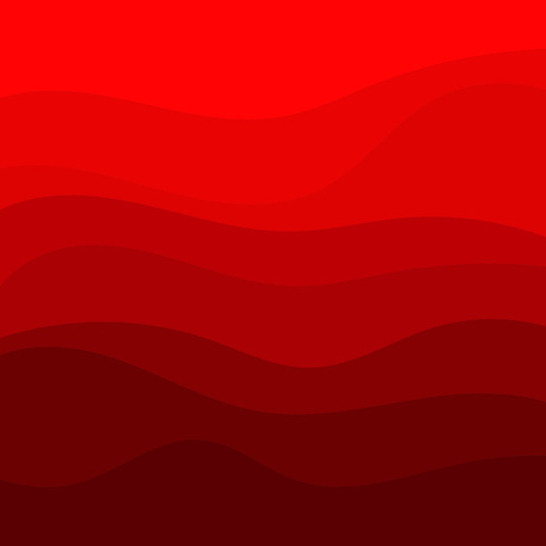 抽象背景红色波浪底纹