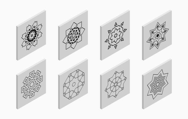 太空,绘画插图,标签