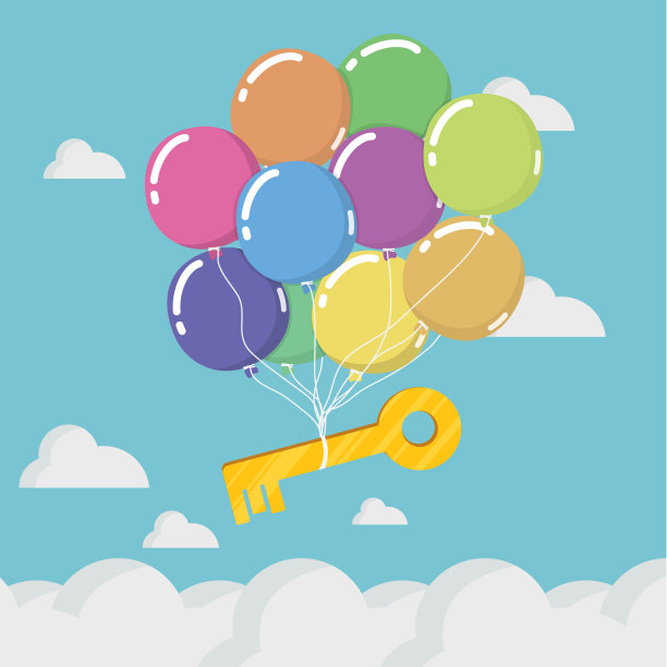 生意兴隆矢量文字