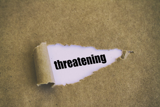 threatening