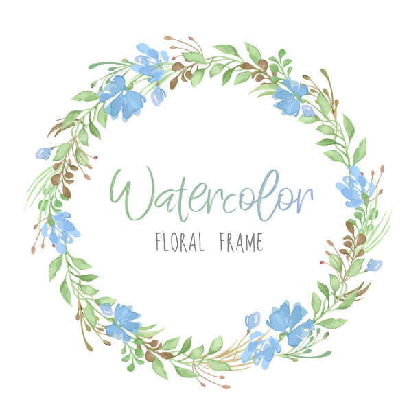 可爱矢量度假元素绿色