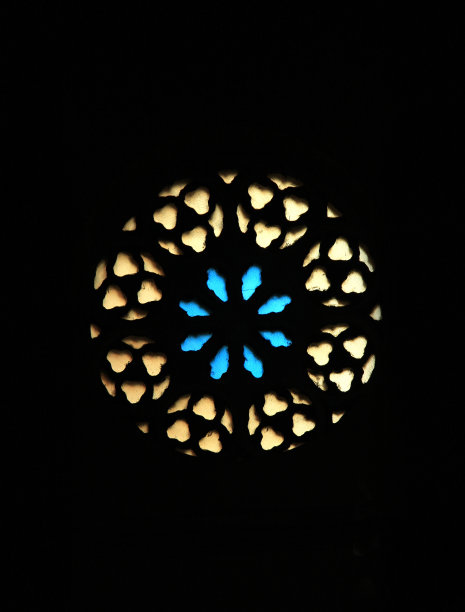 染色玻璃花窗图形