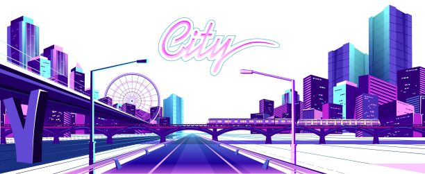 城市插画