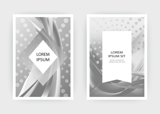 灰色圆形图案封面