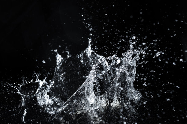 splashing
