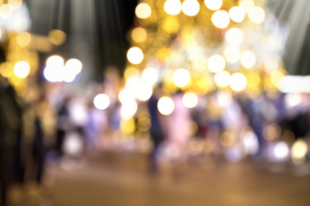 高端活动背景板