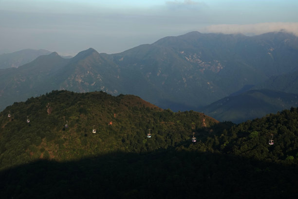 宝莲禅寺 大屿山风光