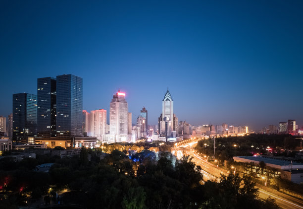 乌鲁木齐城市天际线