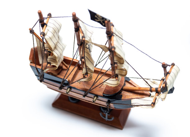古代木船模型