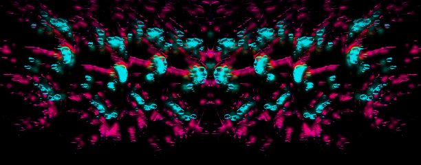 精美紫色绿色圆形花纹图案