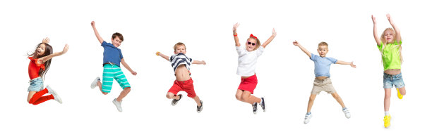 leaping