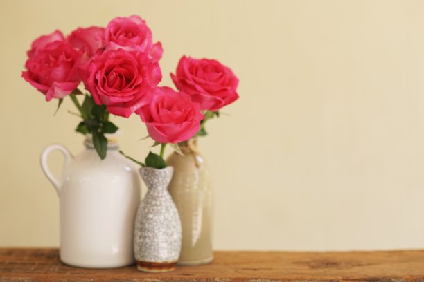 红色婚礼花艺素材