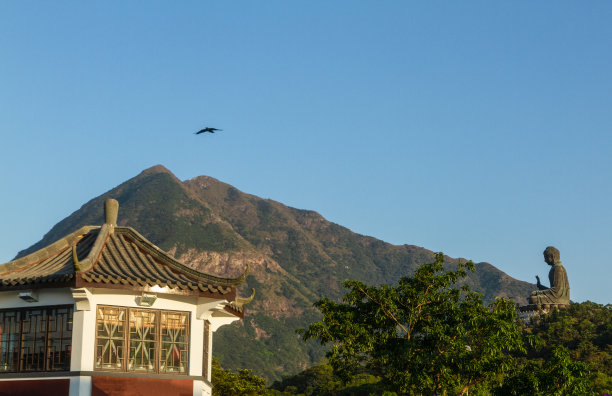 宝莲禅寺 大屿山风光