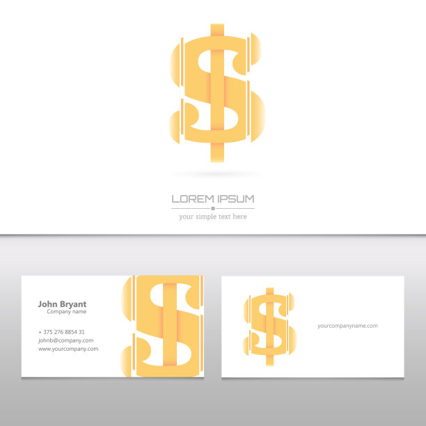 简约极简简洁纹理名片