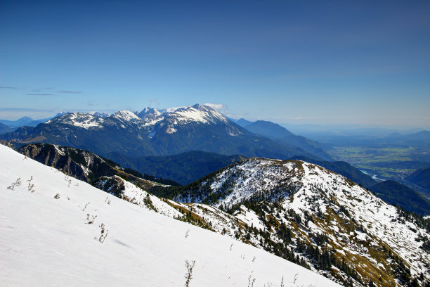 雪山森林草原