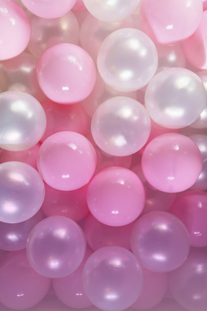 粉色气球素材花束