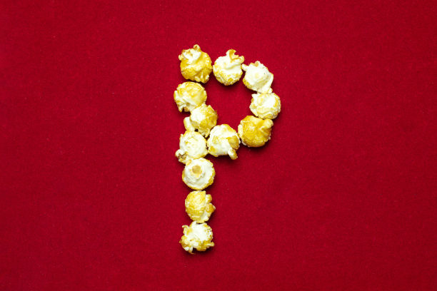 爆米花设计字体