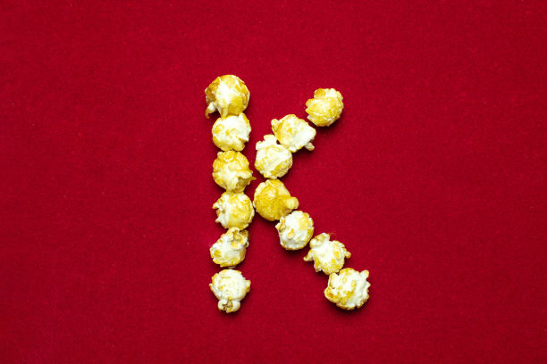 爆米花设计字体