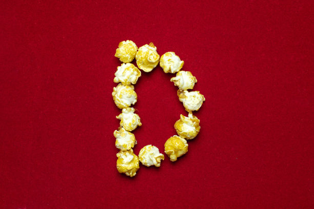 爆米花设计字体