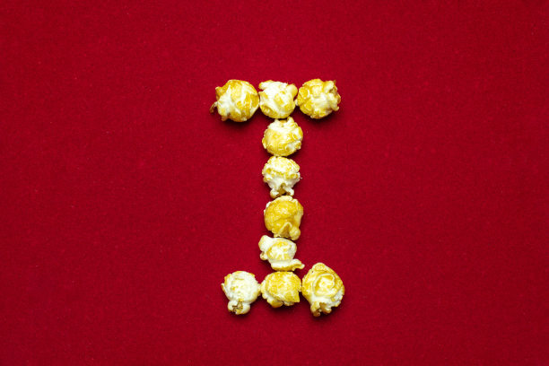 爆米花设计字体