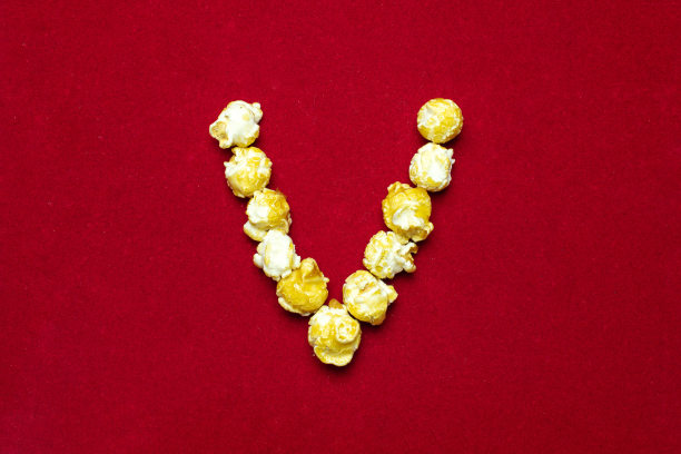 爆米花设计字体