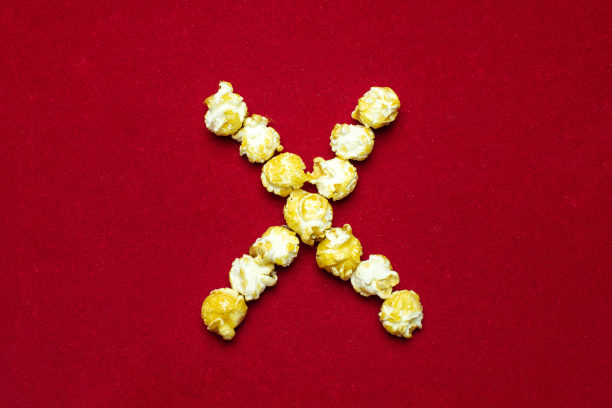 爆米花设计字体