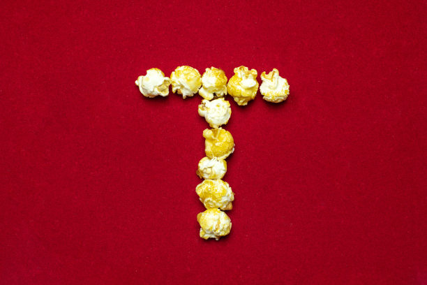 爆米花设计字体