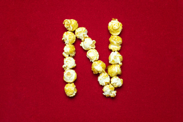 爆米花设计字体