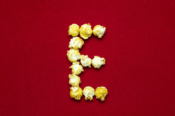 爆米花设计字体