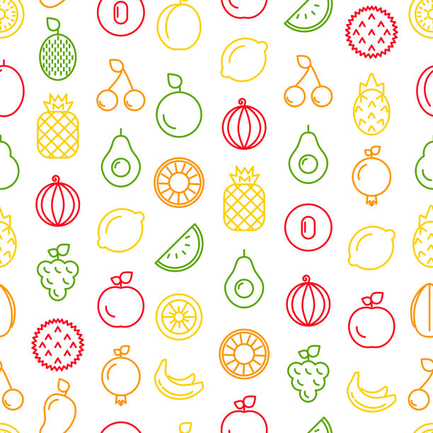 水果图案设计