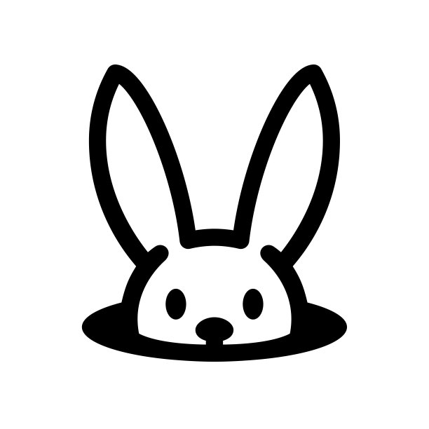 简易兔子logo