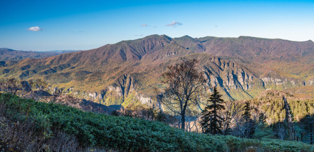 大雪山远眺