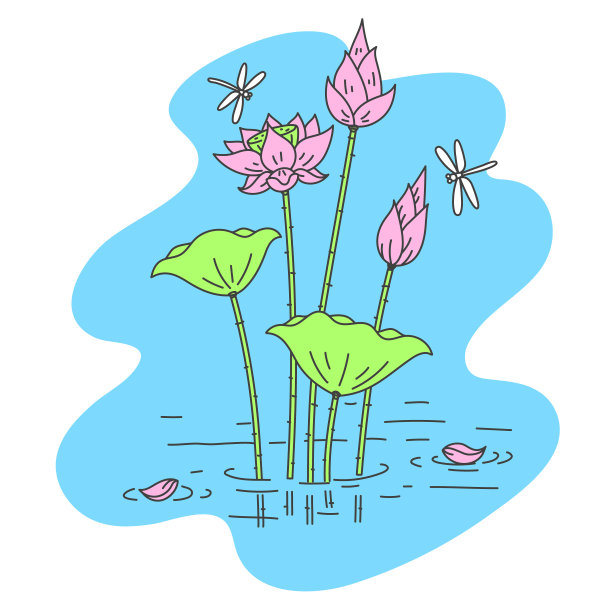 轮廓,莲藕,佛教