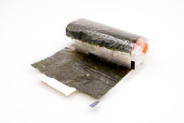 寿司,三文鱼,米