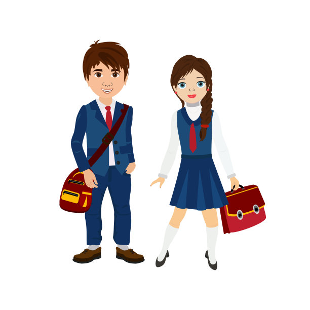 未成年学生,校服,小学生