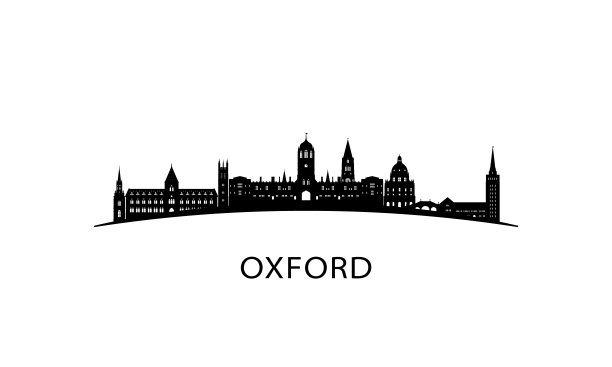 牛津建筑插画
