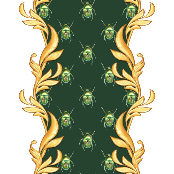 奢华皇室艺术图案壁纸