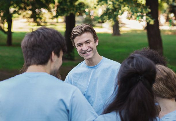 蓝色论坛活动大会背景