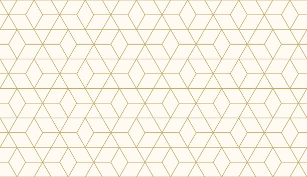 金色抽象格子纹