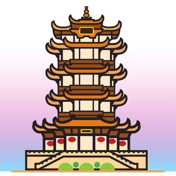 黑色,著名景点,简单