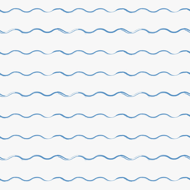 简单条纹动感曲线波浪