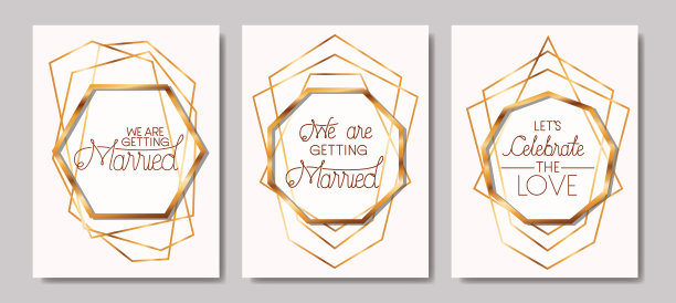 请柬,花环,结婚庆典