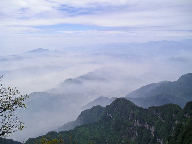 峨眉山风景