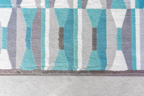 简约几何地毯图案