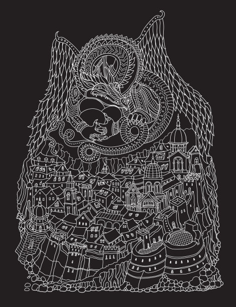 山水地产海报宣传册