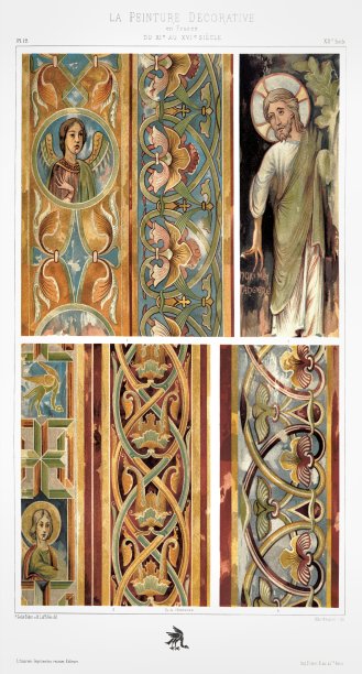 欧式古典花纹图案设计