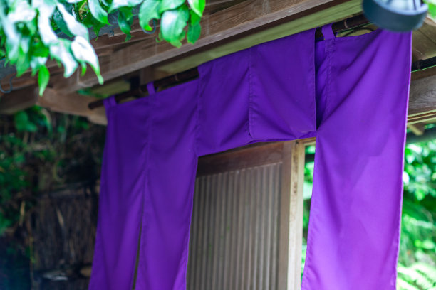 日本料理门帘素材