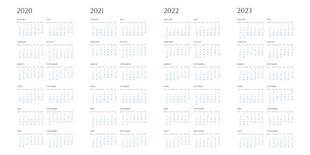 2023矢量兔年挂历